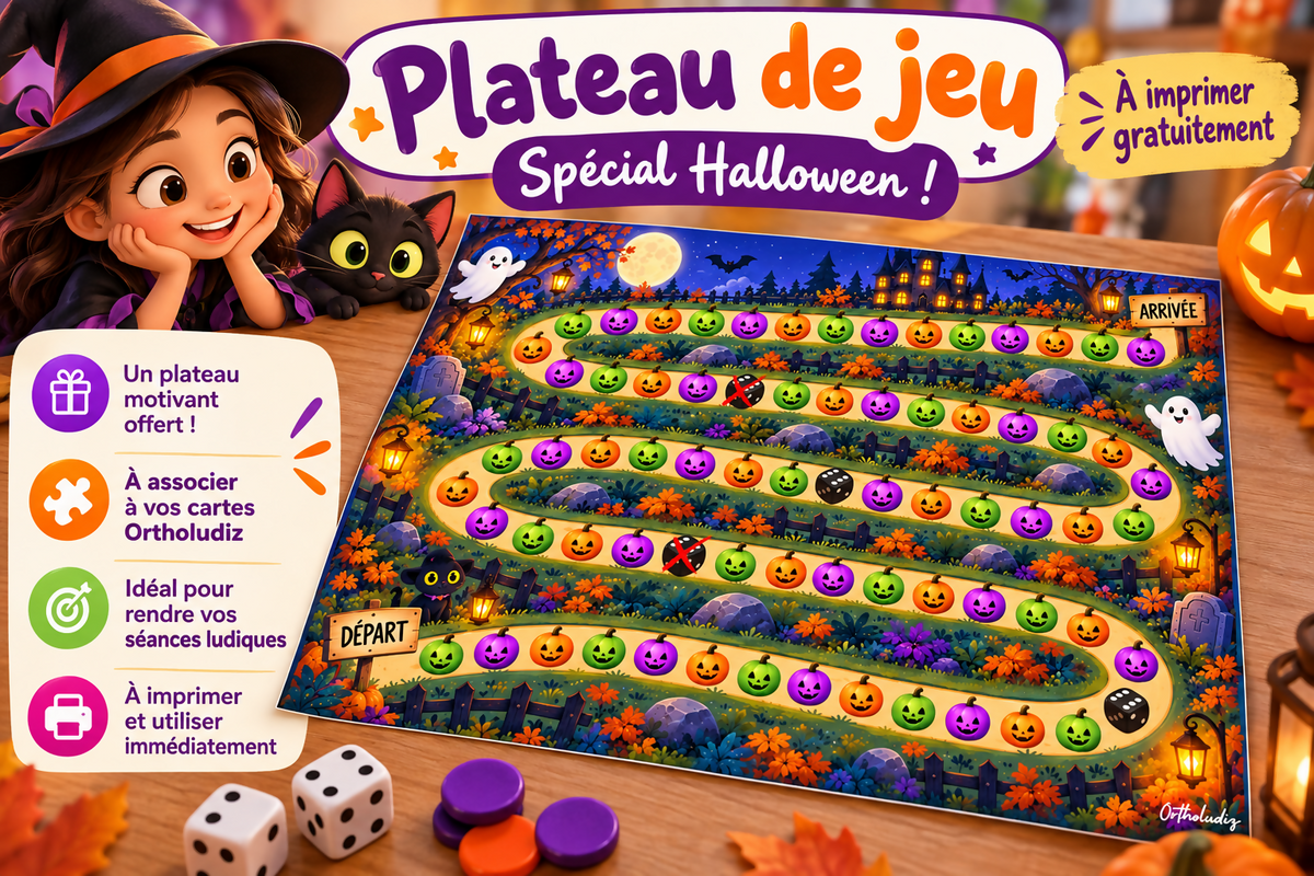 Plateau de jeu Halloween 2