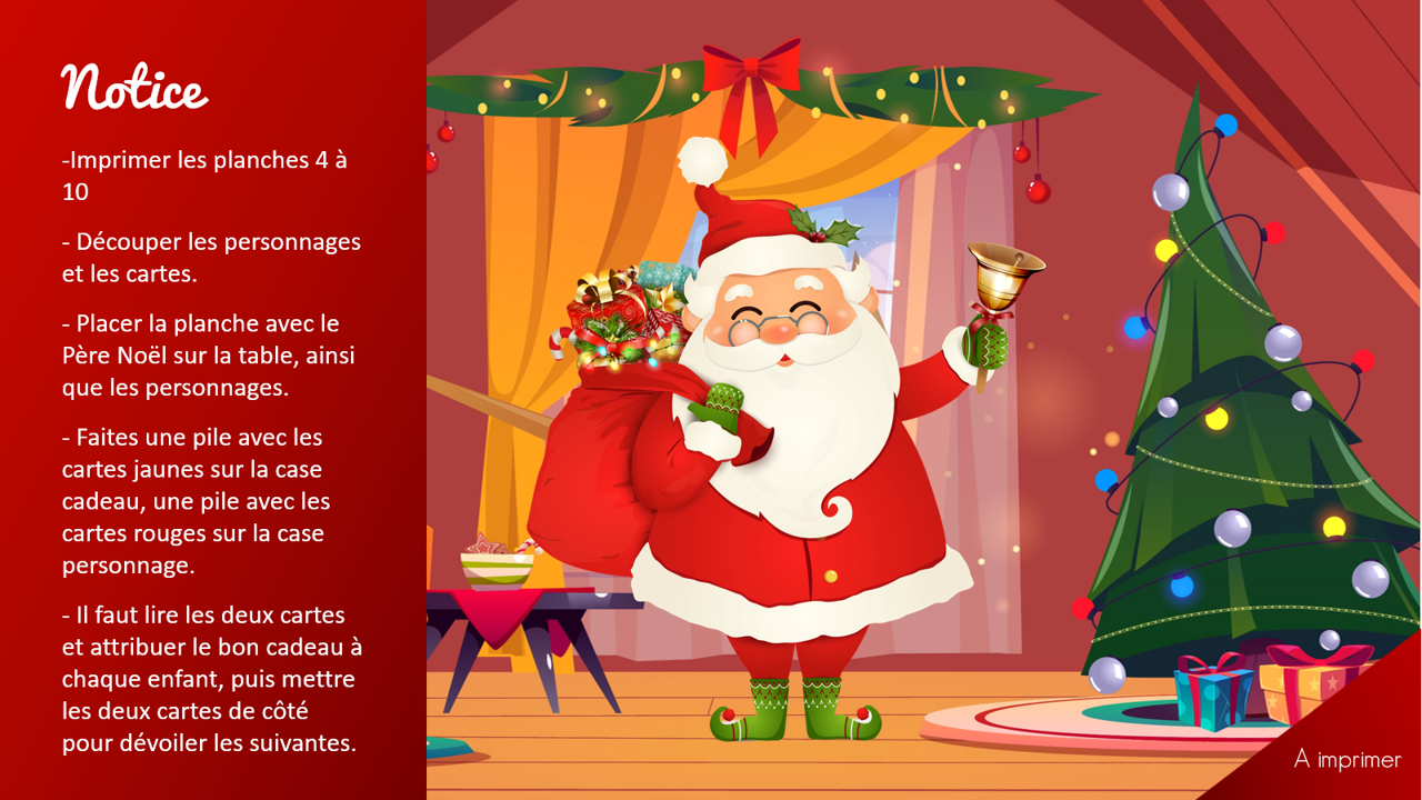 Distribution de cadeaux