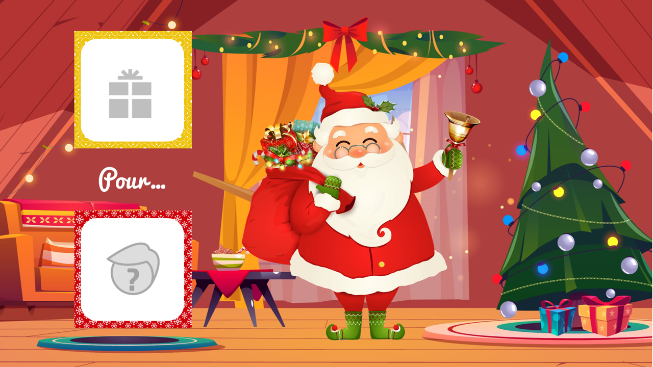 Distribution de cadeaux