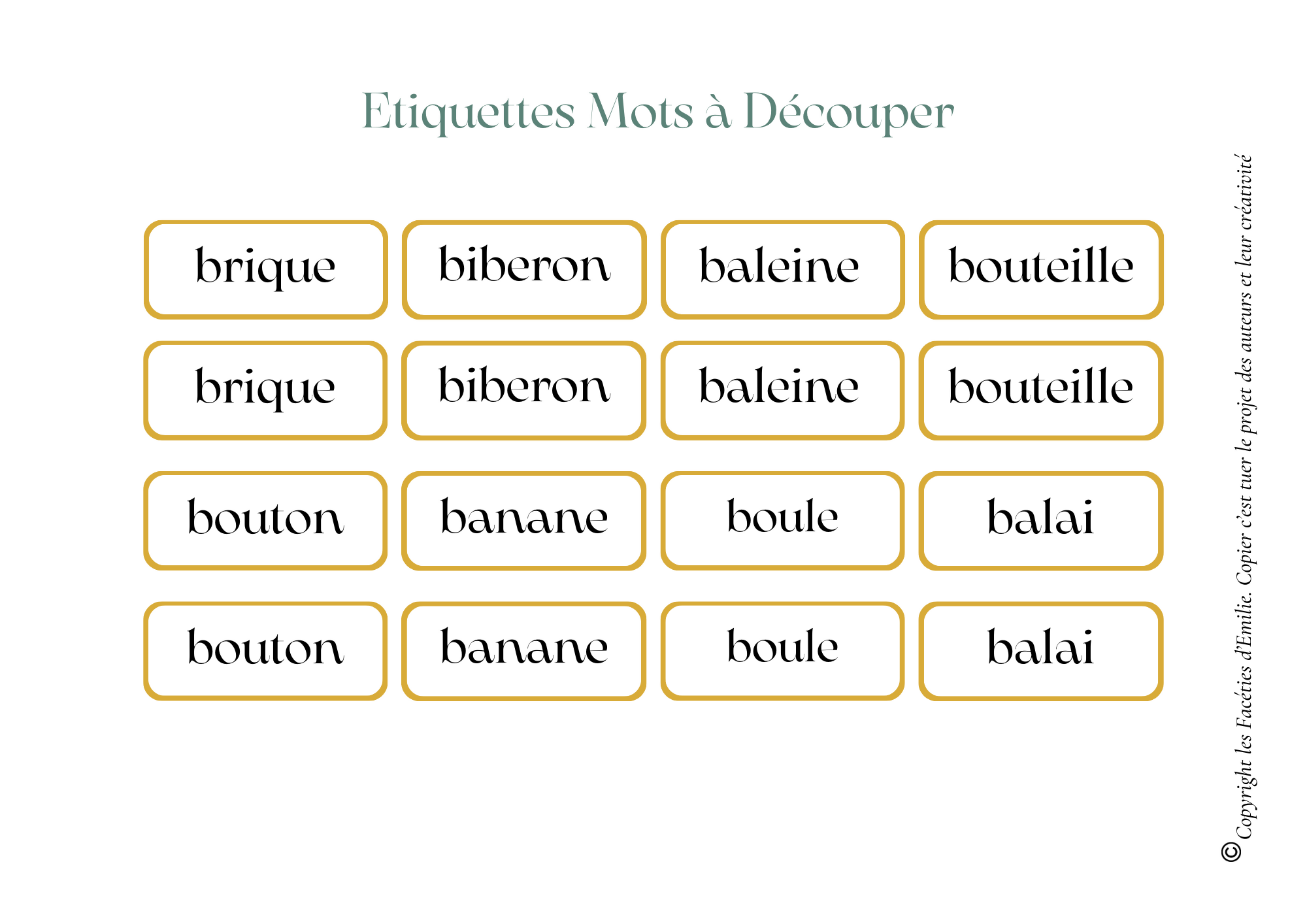 Phonologie : Association Mot Image par Son