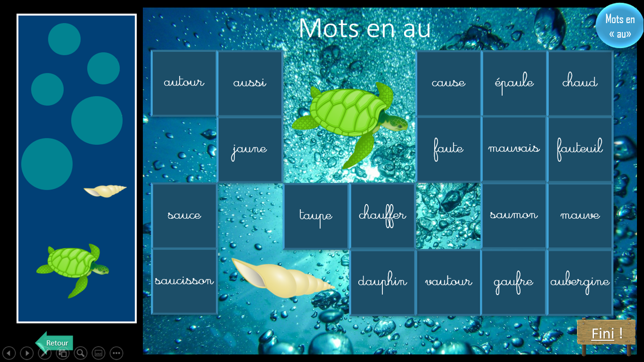 A la découverte des fonds marins