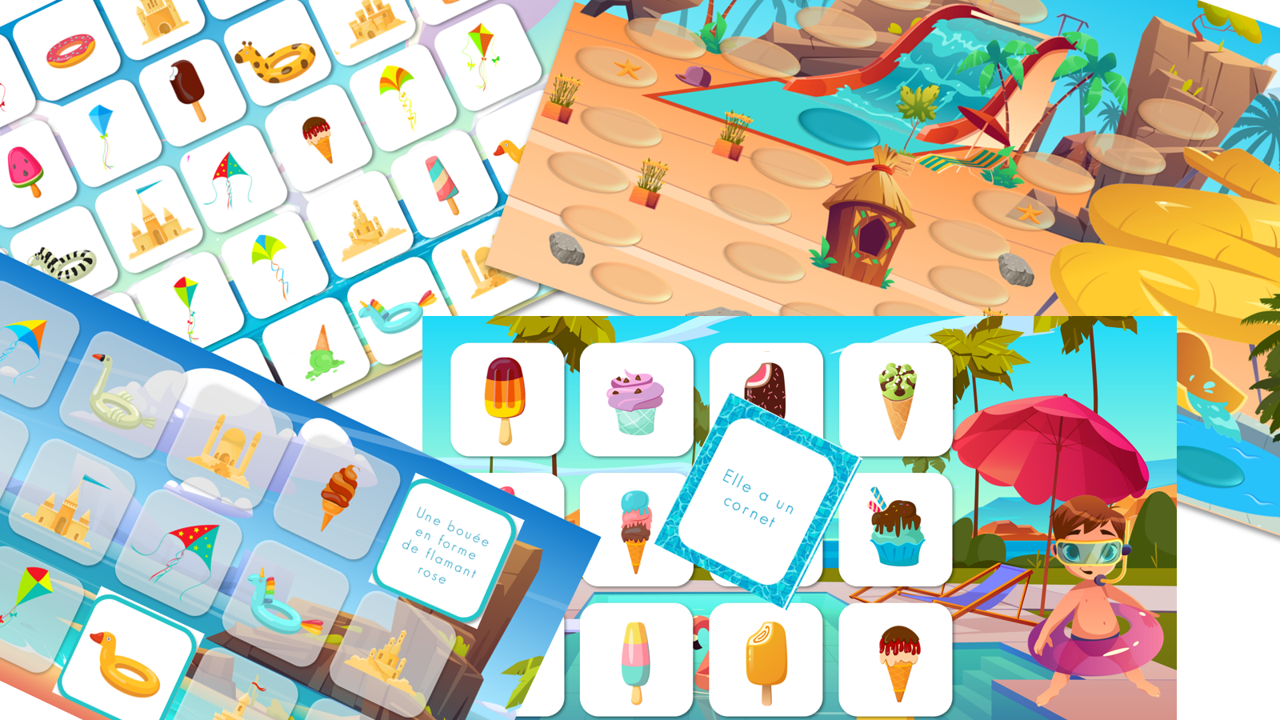 PACK 6 supports Langage oral