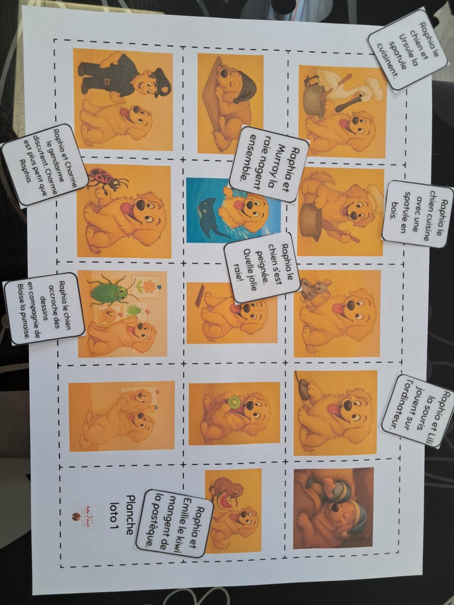 Polysémie: animaux et compagnie version Golden loto