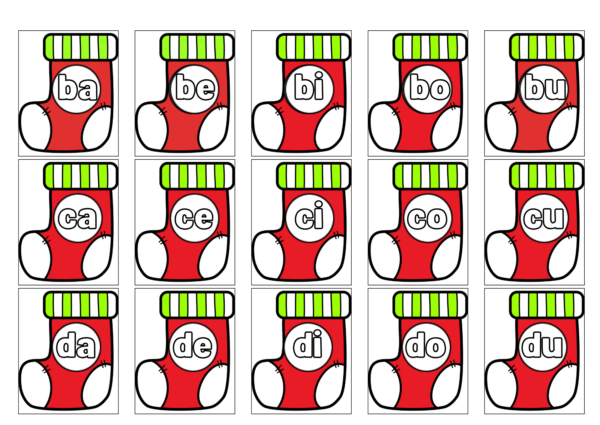 Littératie de Noël, activitées adaptées à la CAA