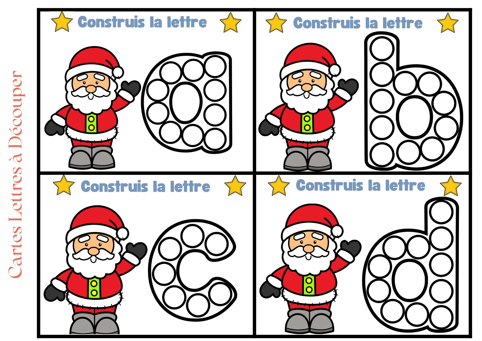 Littératie de Noël, activitées adaptées à la CAA