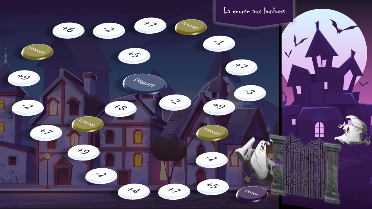 La course aux bonbons