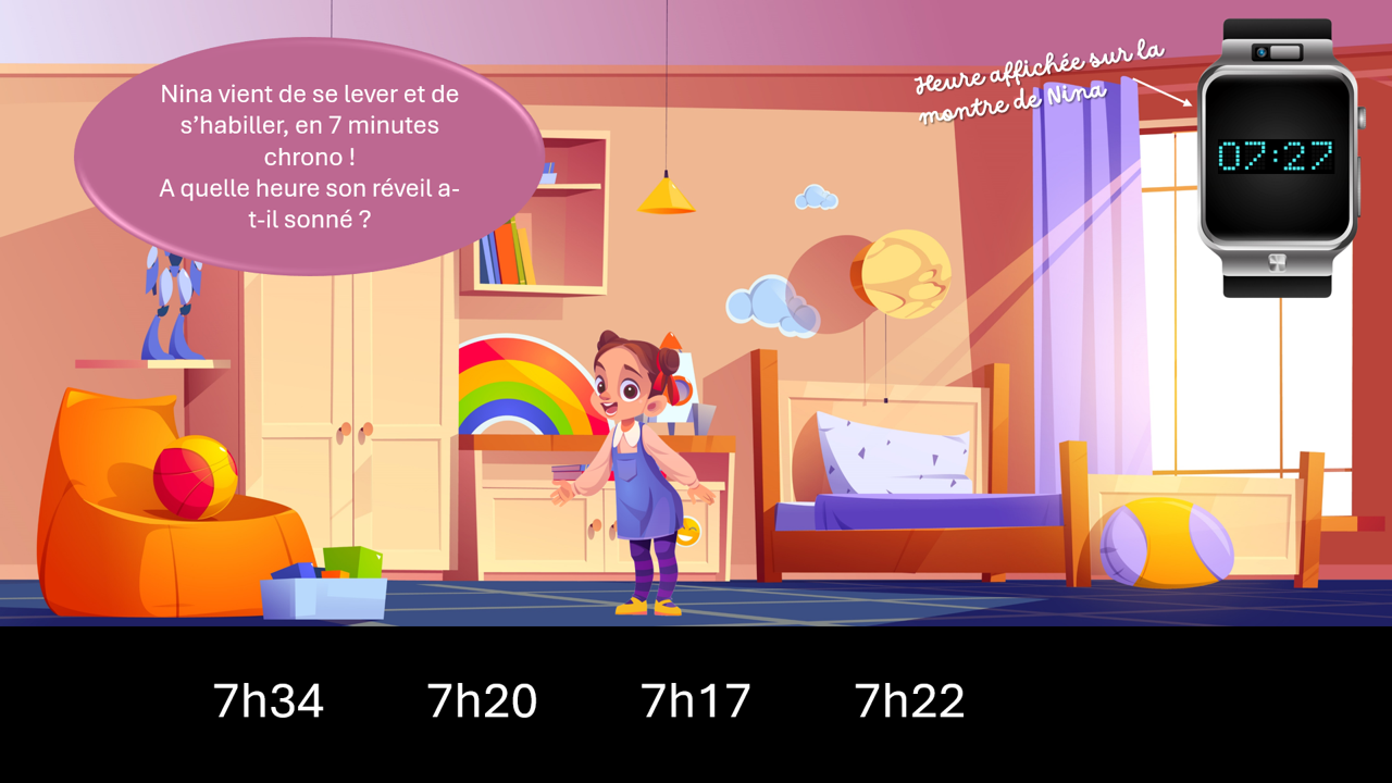 Exercice interactif pour s&