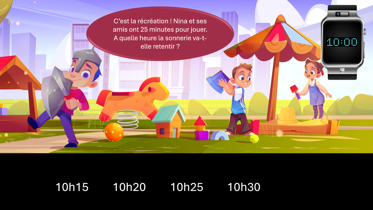 Exercice interactif pour s&
