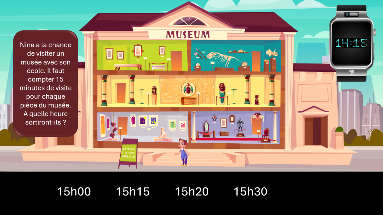 Exercice interactif pour s&