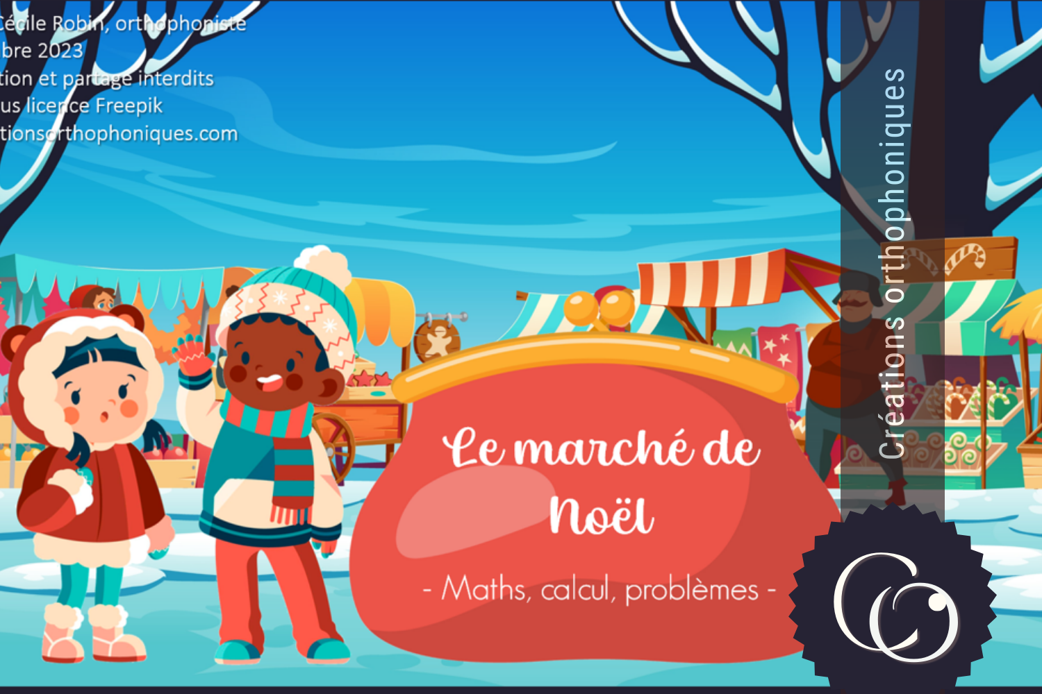 Exercice orthophonique pour résoudre des problèmes avec de la monnaie