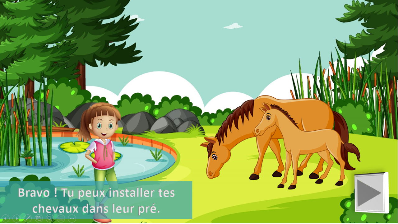 Les nombres au grand galop