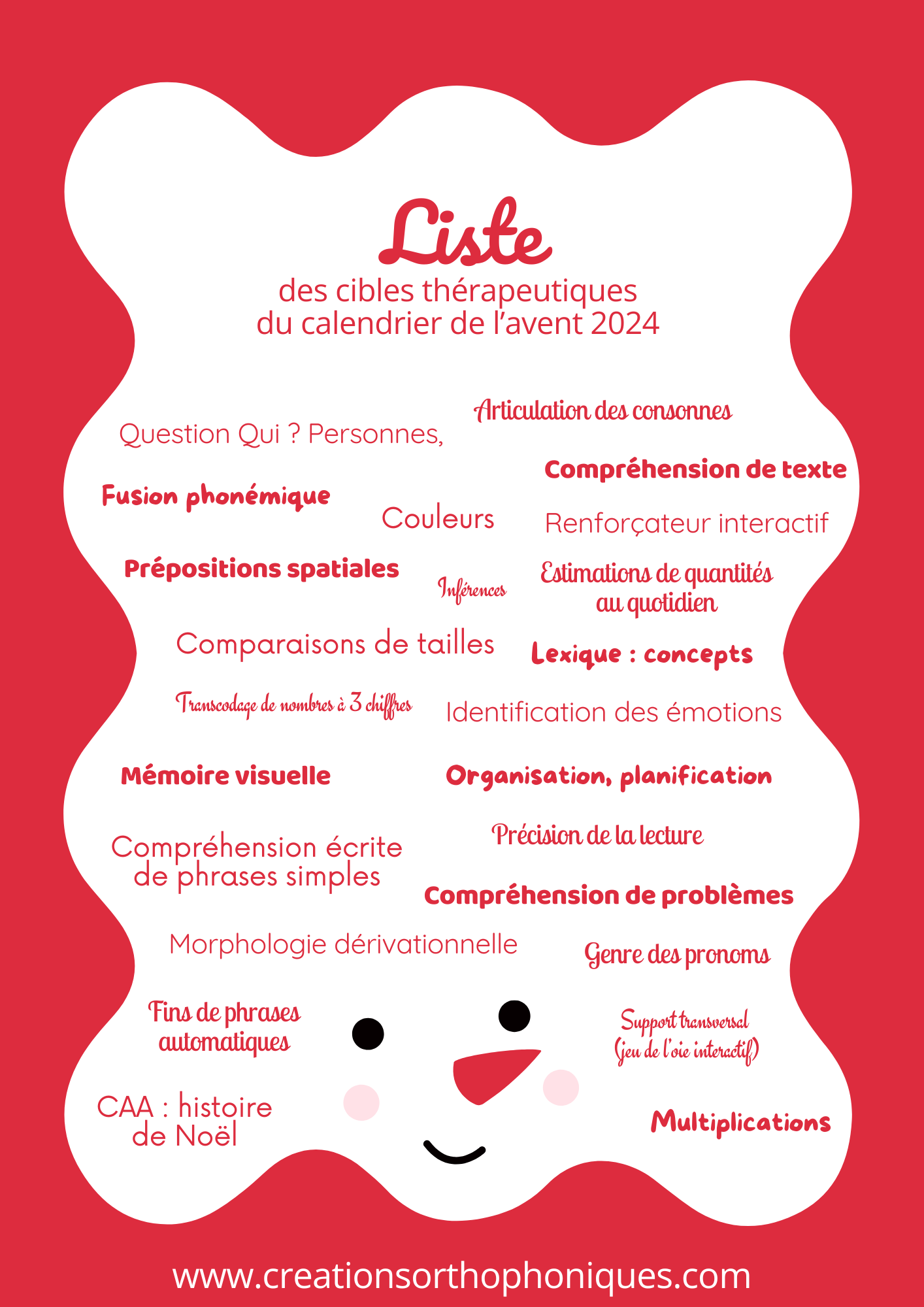 Calendrier de l&