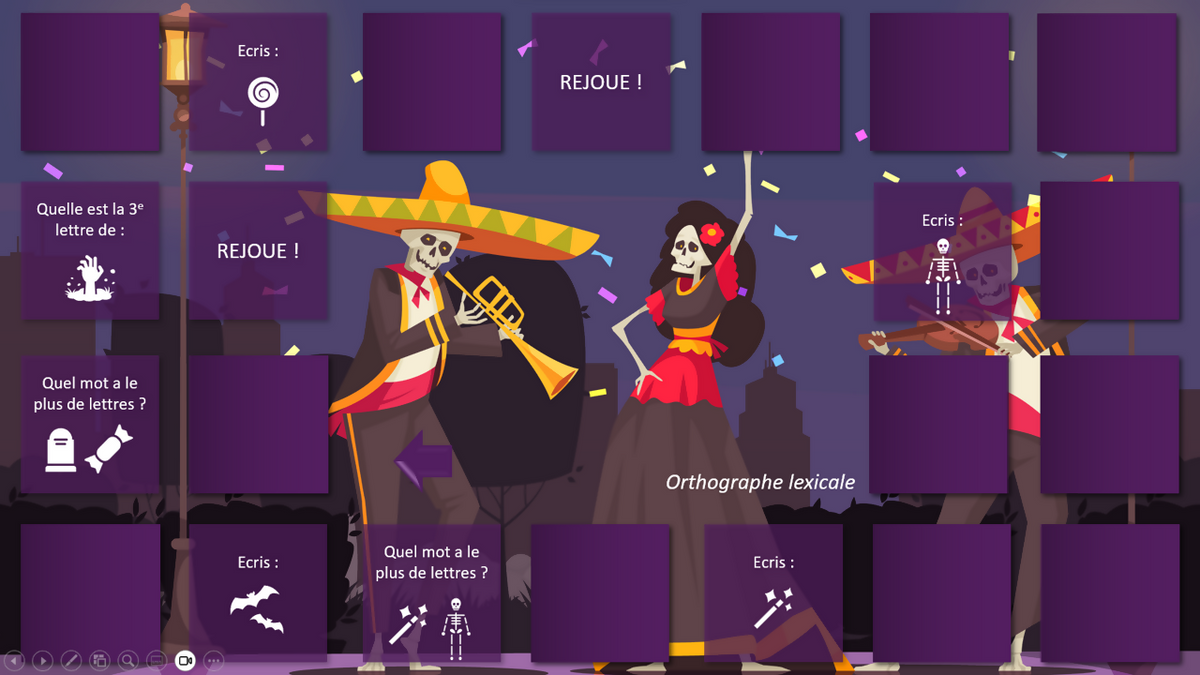 PACK Halloween - 10 Supports LE/LO/CM
