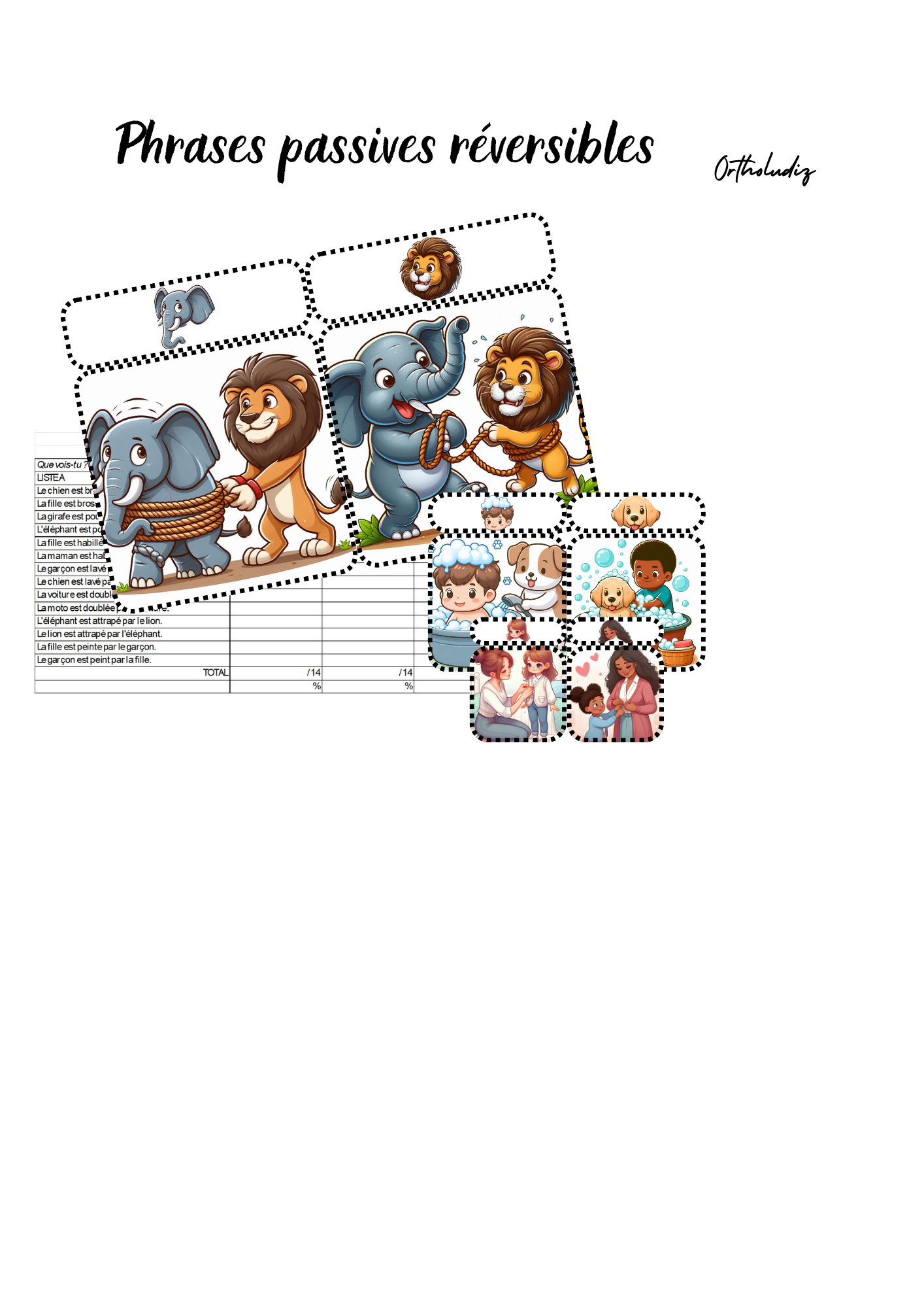 Phrases passives réversibles