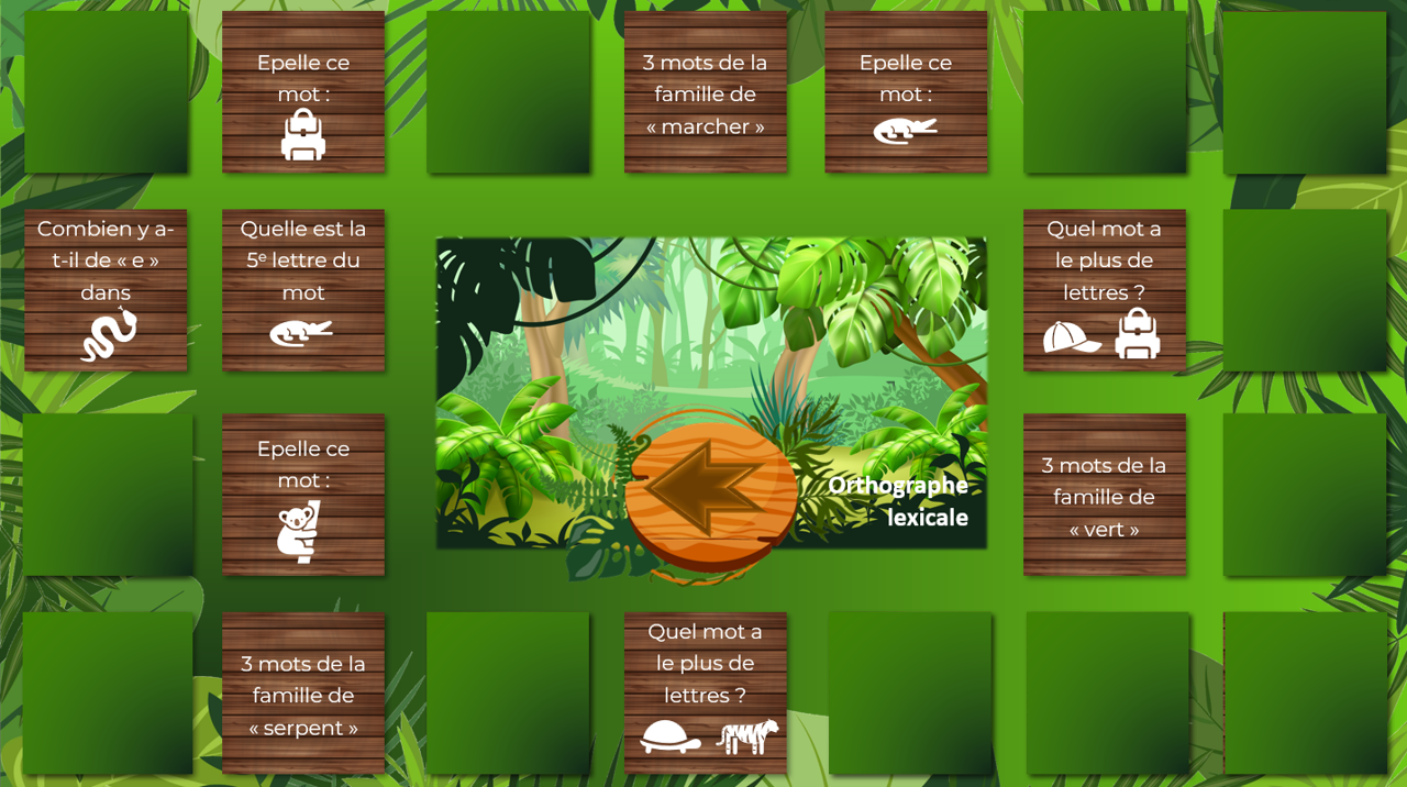 Une course dans la jungle