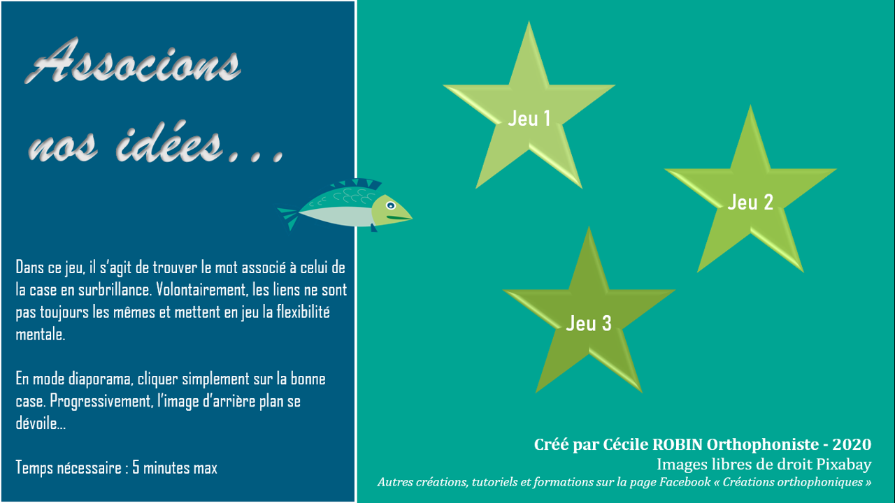 Associons nos idées