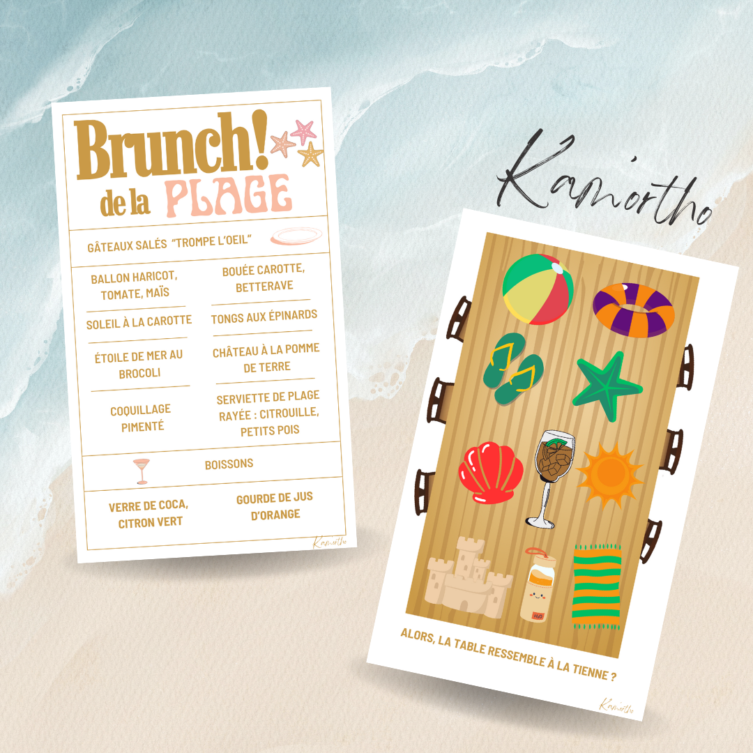 Brunch de la plage