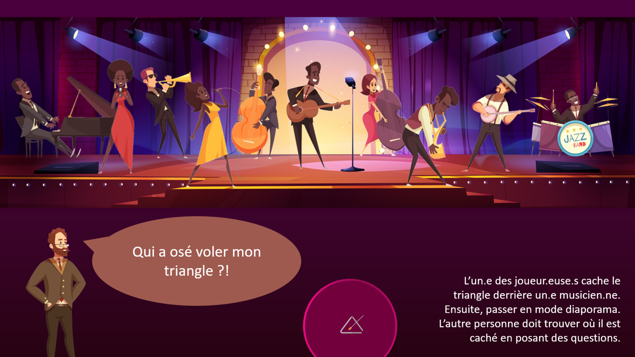 Qui a pris mon triangle ?