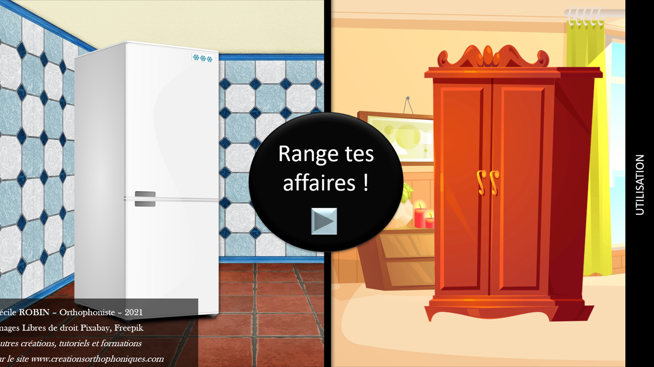 Range tes affaires !