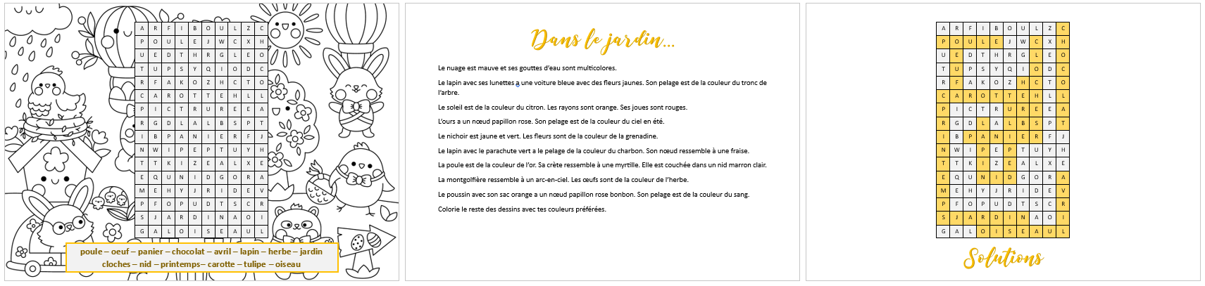 Pack Pâques 2025