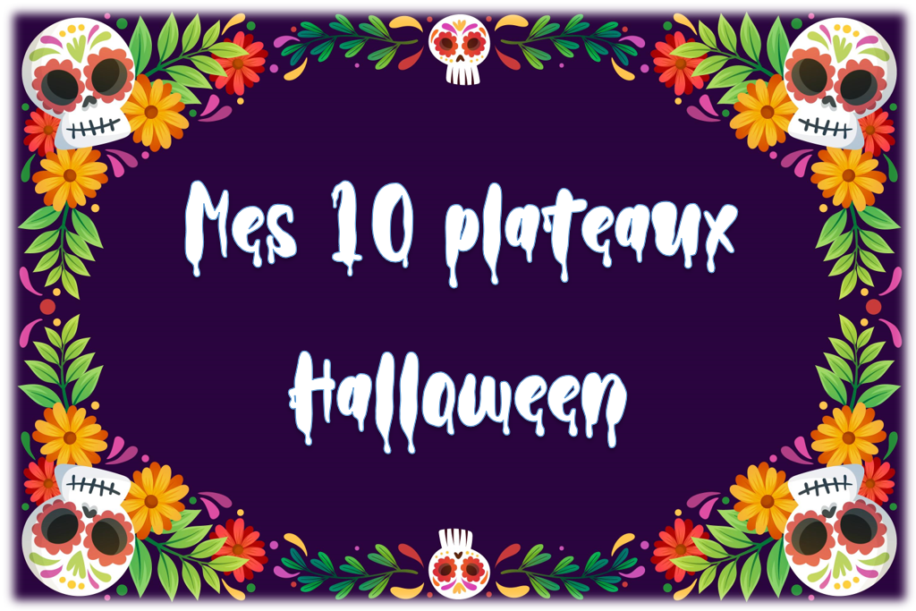 Mes 10 plateaux - Halloween PDF