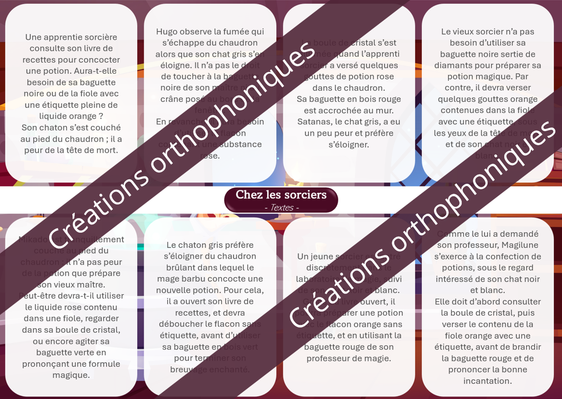 Scène créative : Chez les sorciers