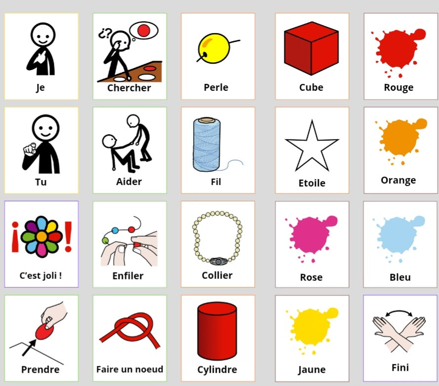 Ensemble de 13 TLAs activités