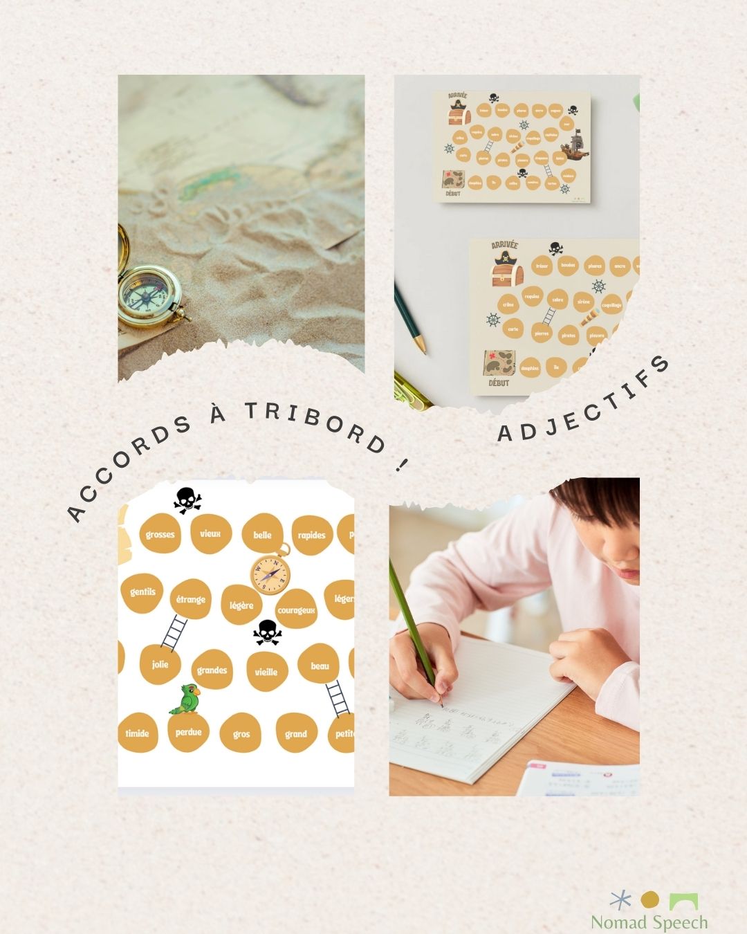 Accords à tribord 2 (nom, adjectif)