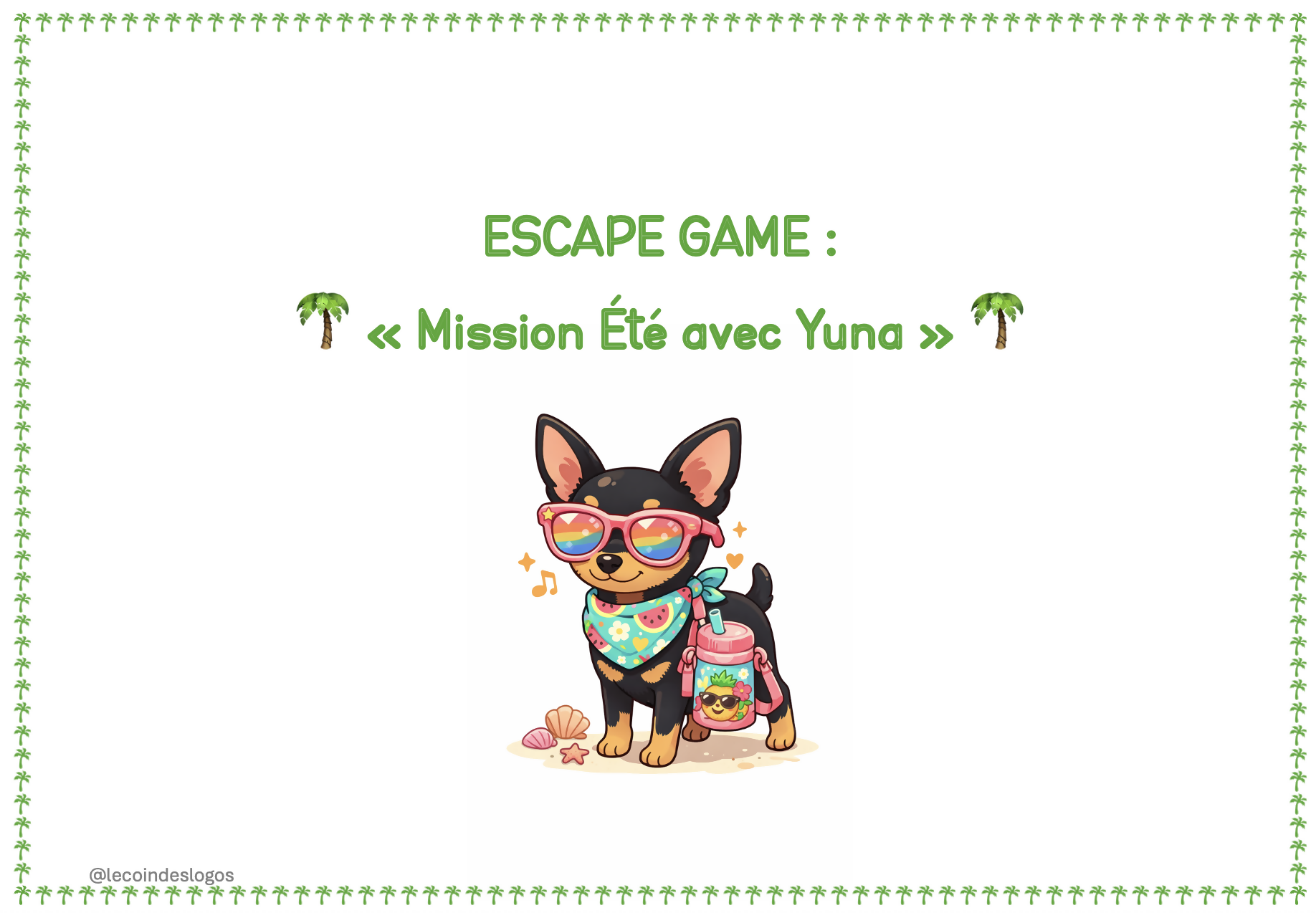 Escape Game - Mission été avec Yuna