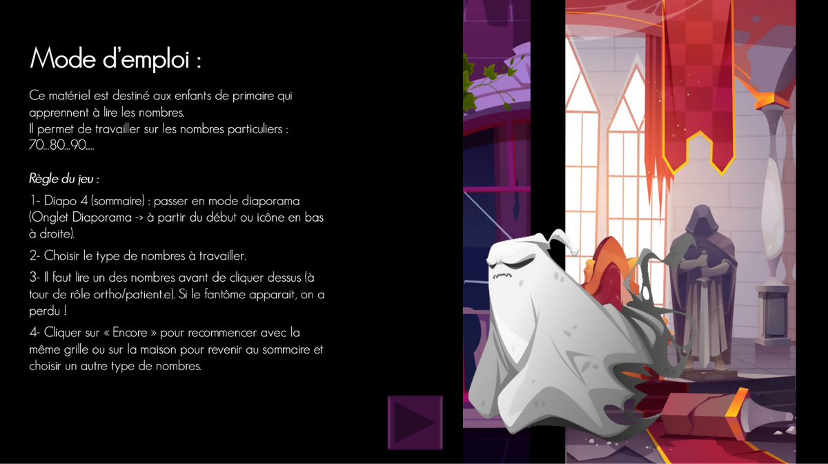 Ne réveillez pas le fantôme ! Lecture de nombres particuliers VERSION COMPLETE