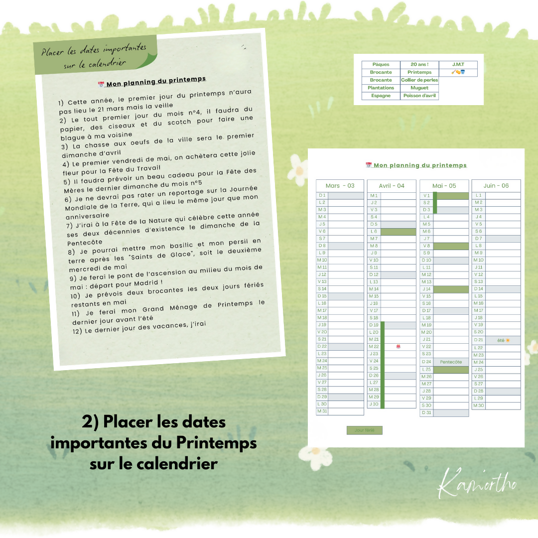 Bienvenue au Printemps