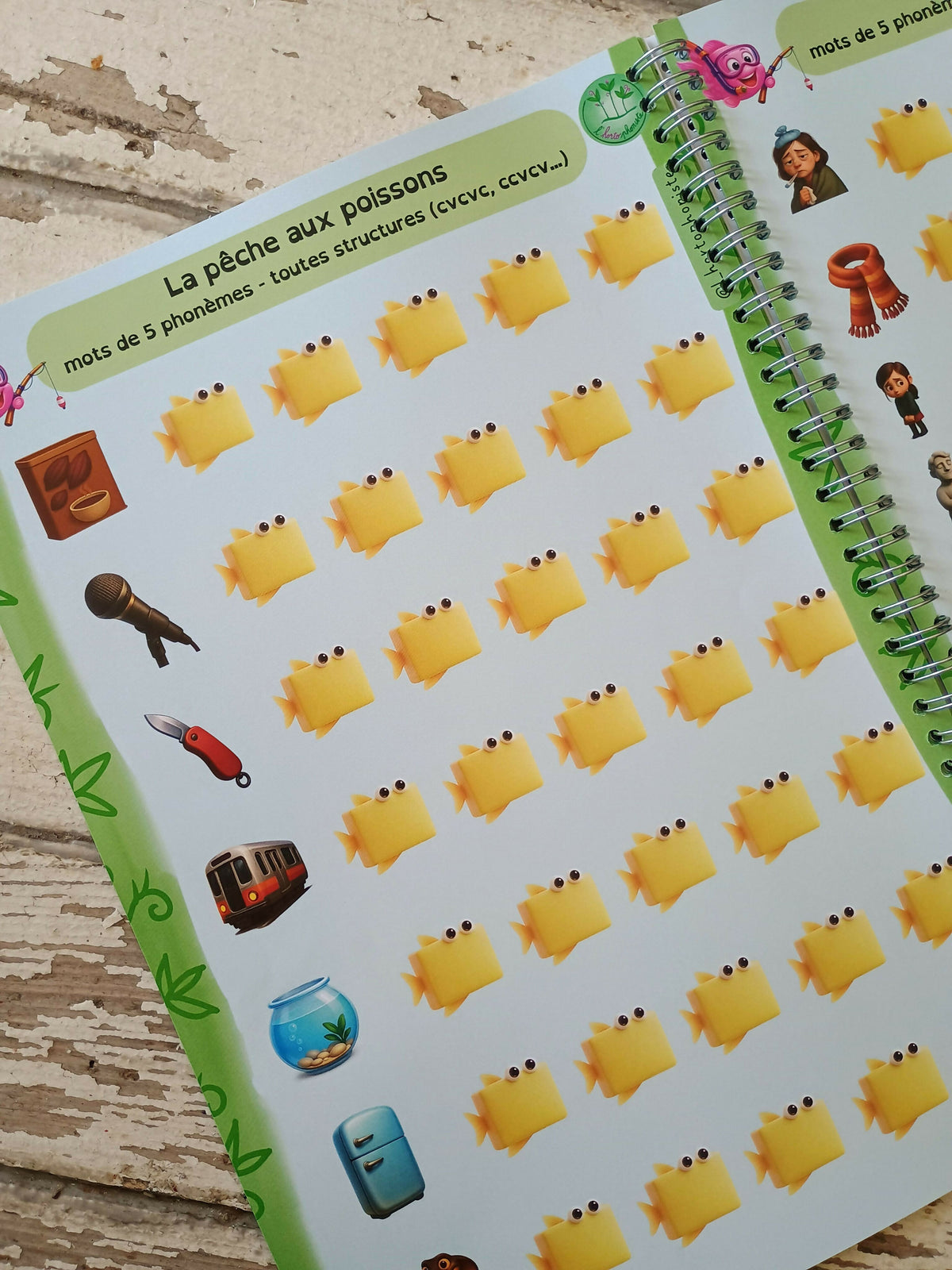 La pêche aux poisSONS - le PDF de 40 planches