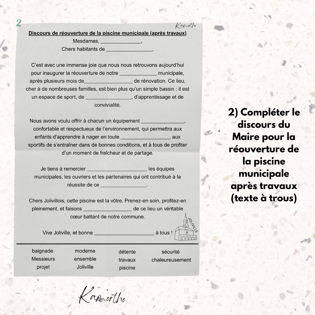 Bienvenue à la mairie de Joliville