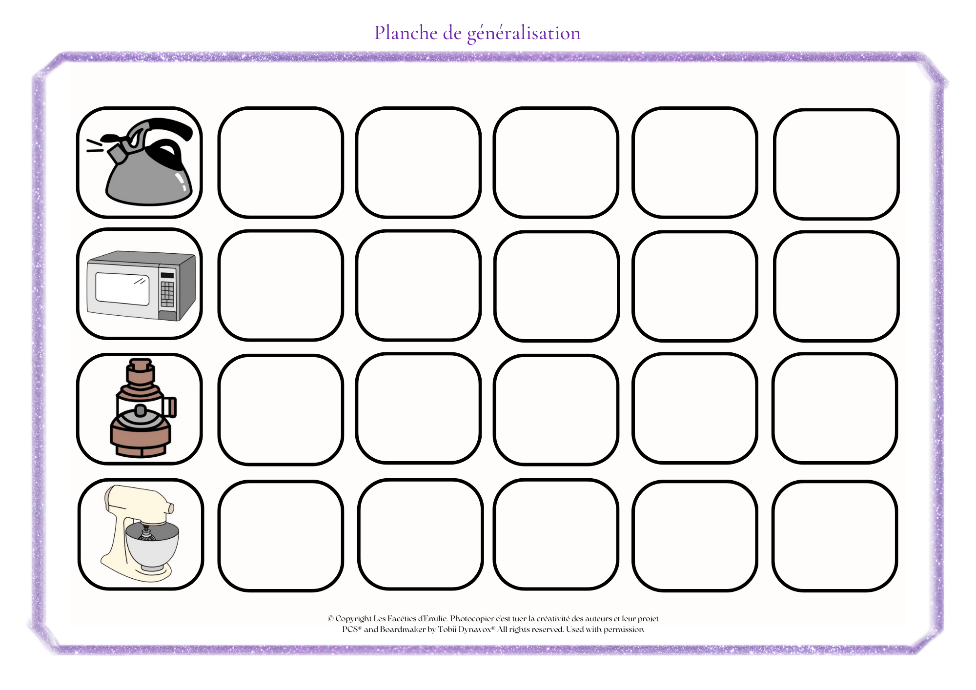 Généralisation d&