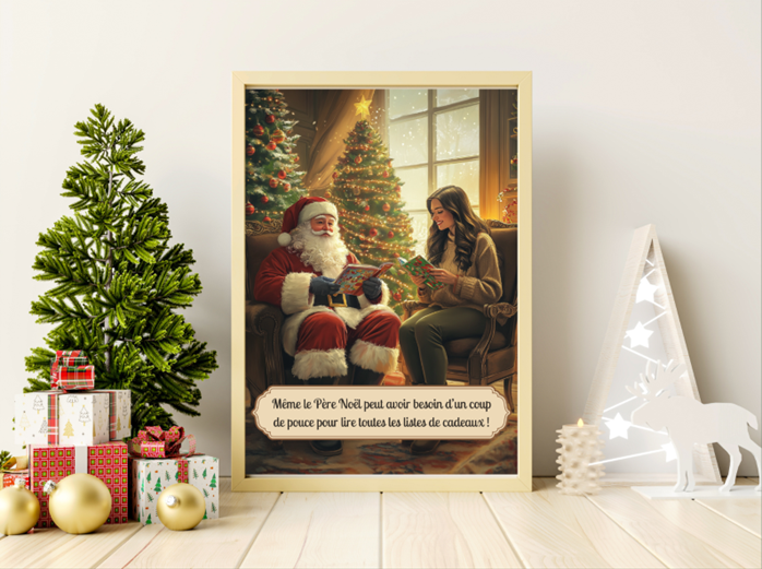 Affiches Orthophonie & Noël