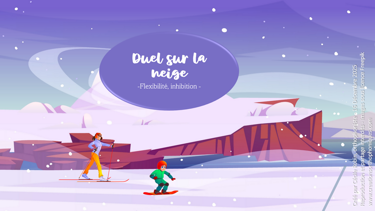 ❄️ Duel sur la neige