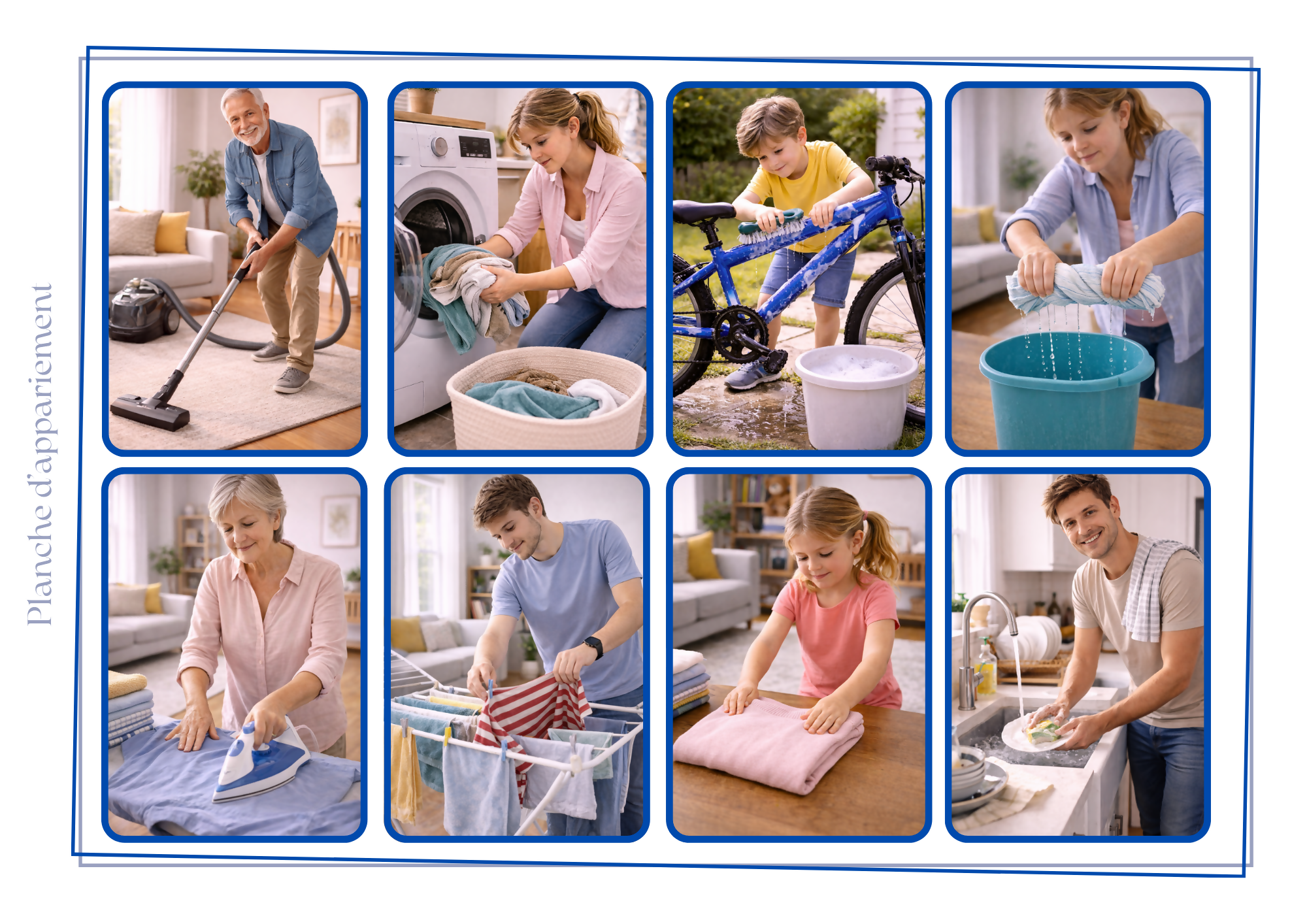 Ensemble de 5 Loto et Mémory des Actions