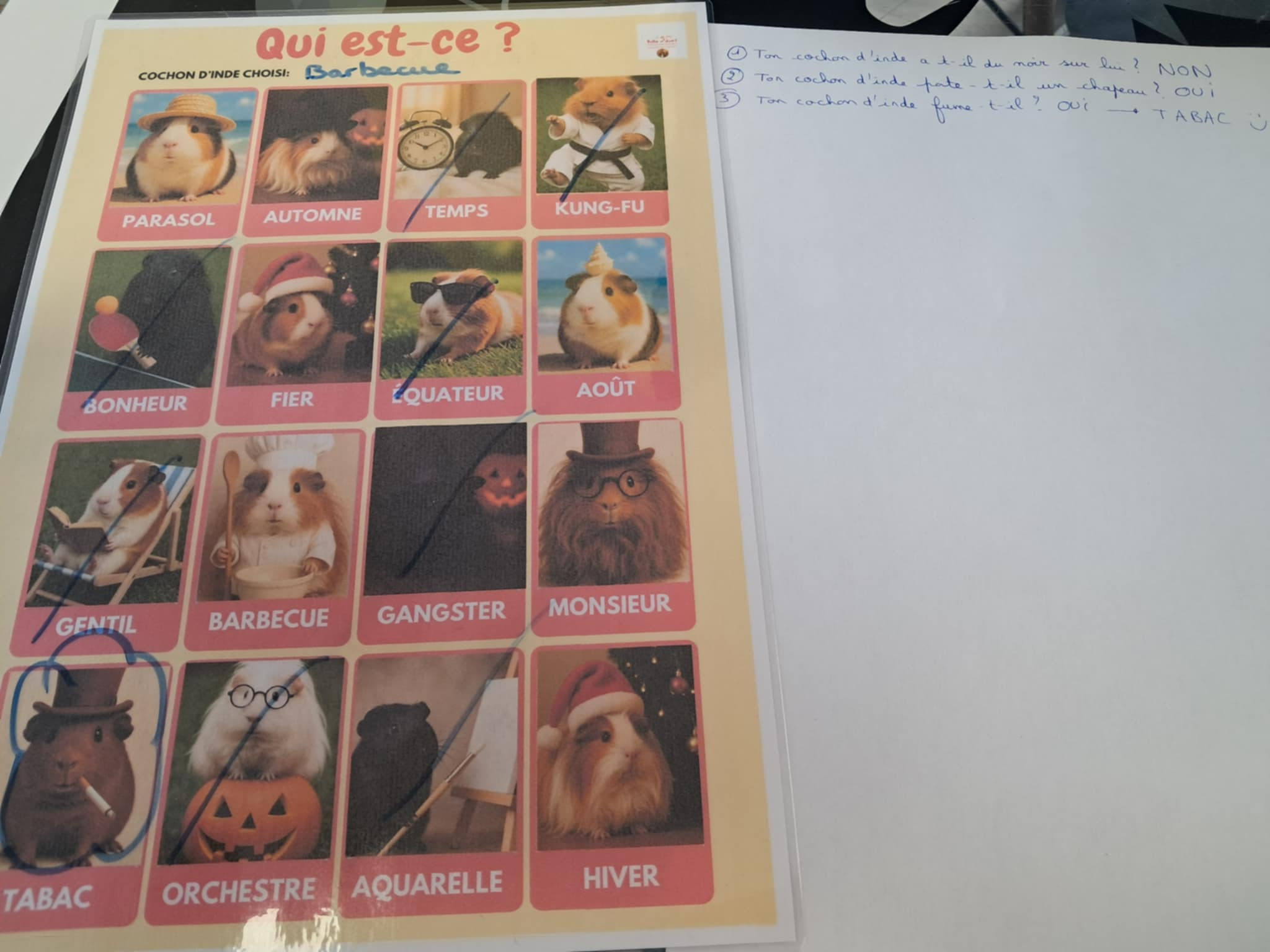 Qui est-ce? Version cochons d&