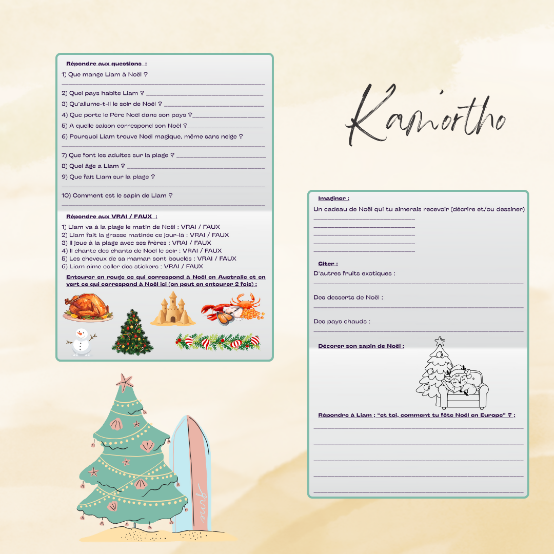 Lettre : Mon Noël en Australie