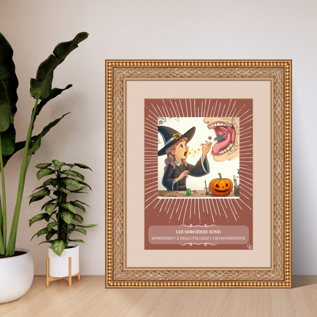 Affiches Orthophonie & Halloween