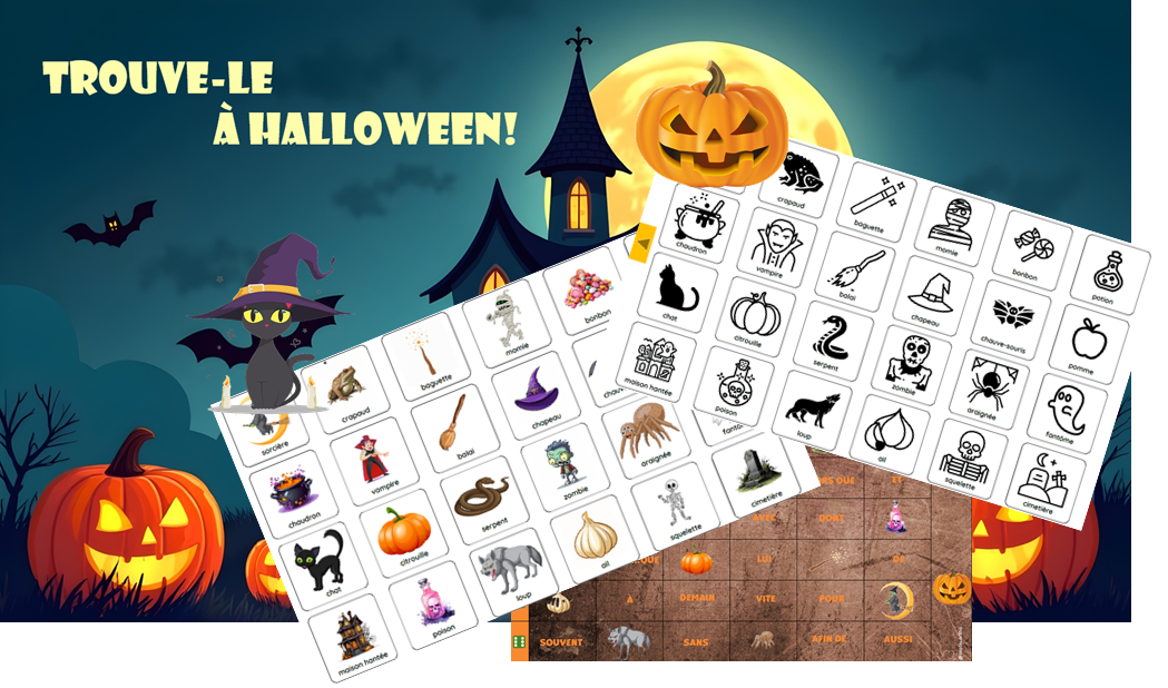 Trouve-le! à Halloween