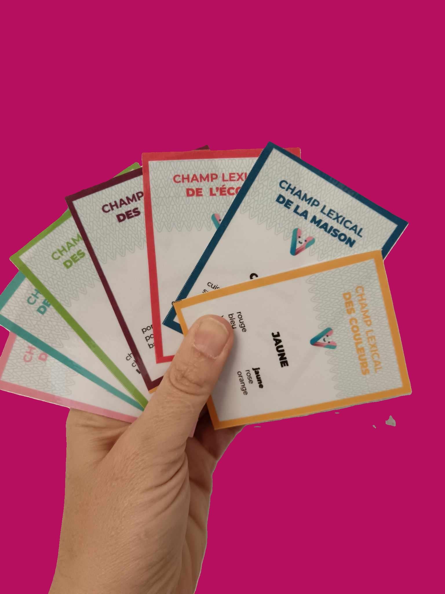đ Jeu de 7 familles â Champs lexicaux