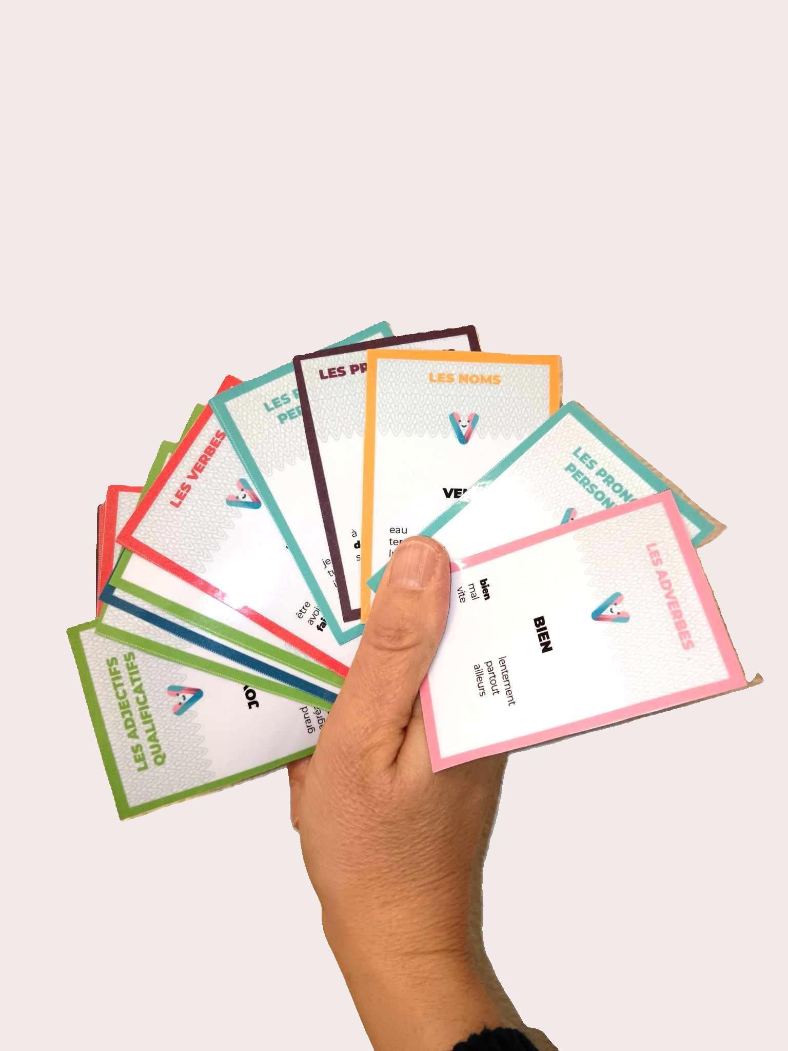 đ§ Jeu de 7 familles â Les natures de mots