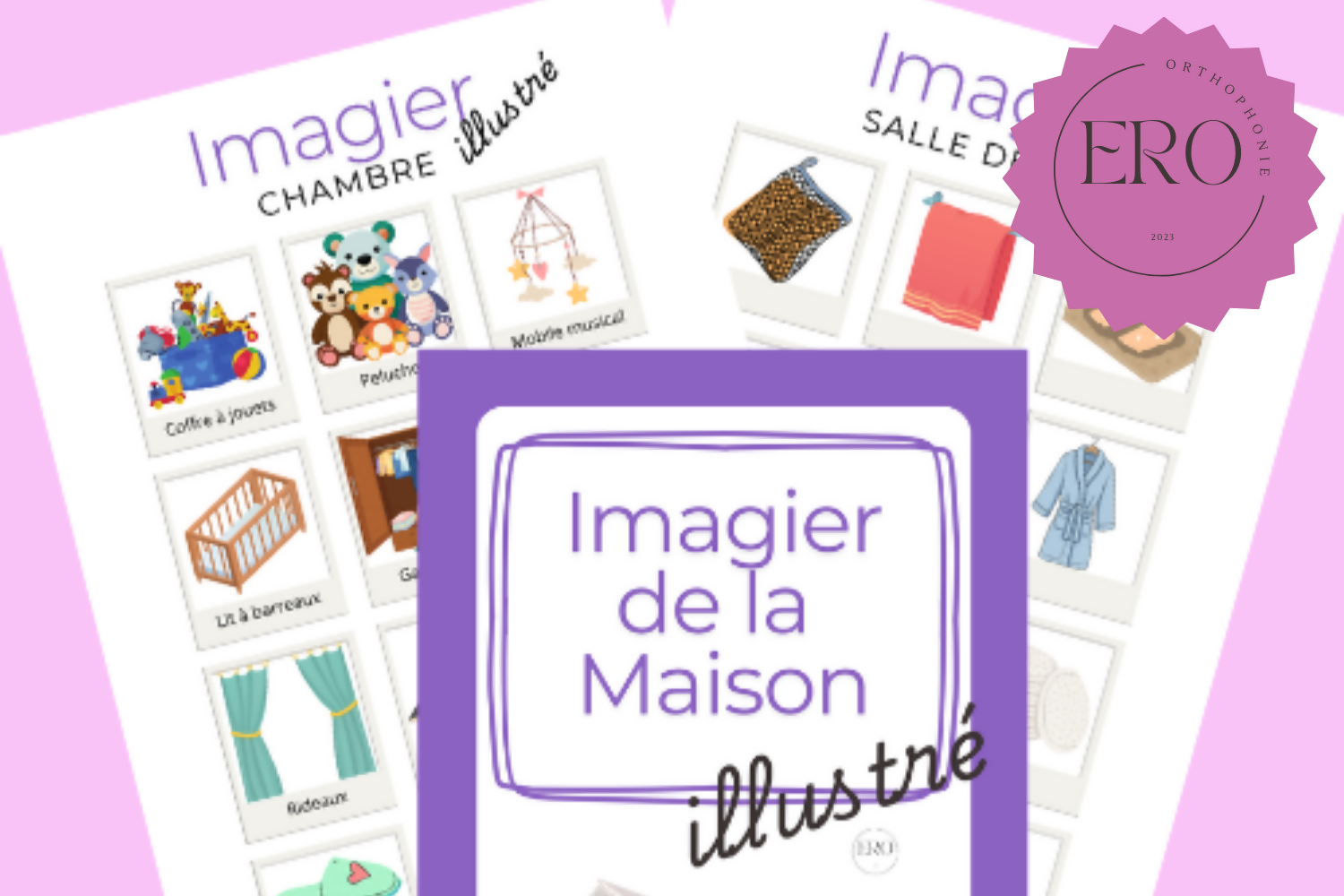 IMAGIER LA MAISON Illustré