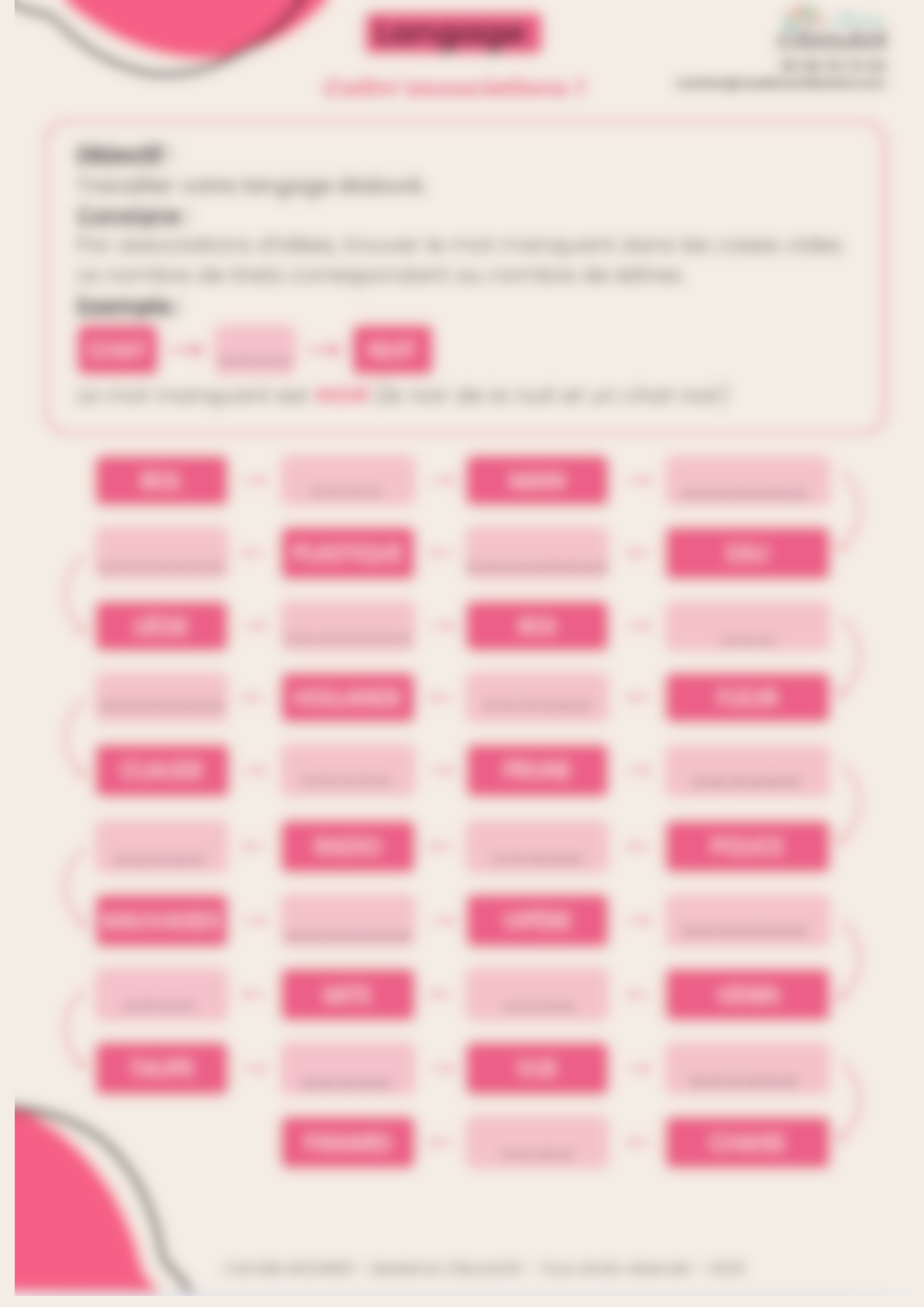 LANGAGE ÉLABORÉ - COLIM&