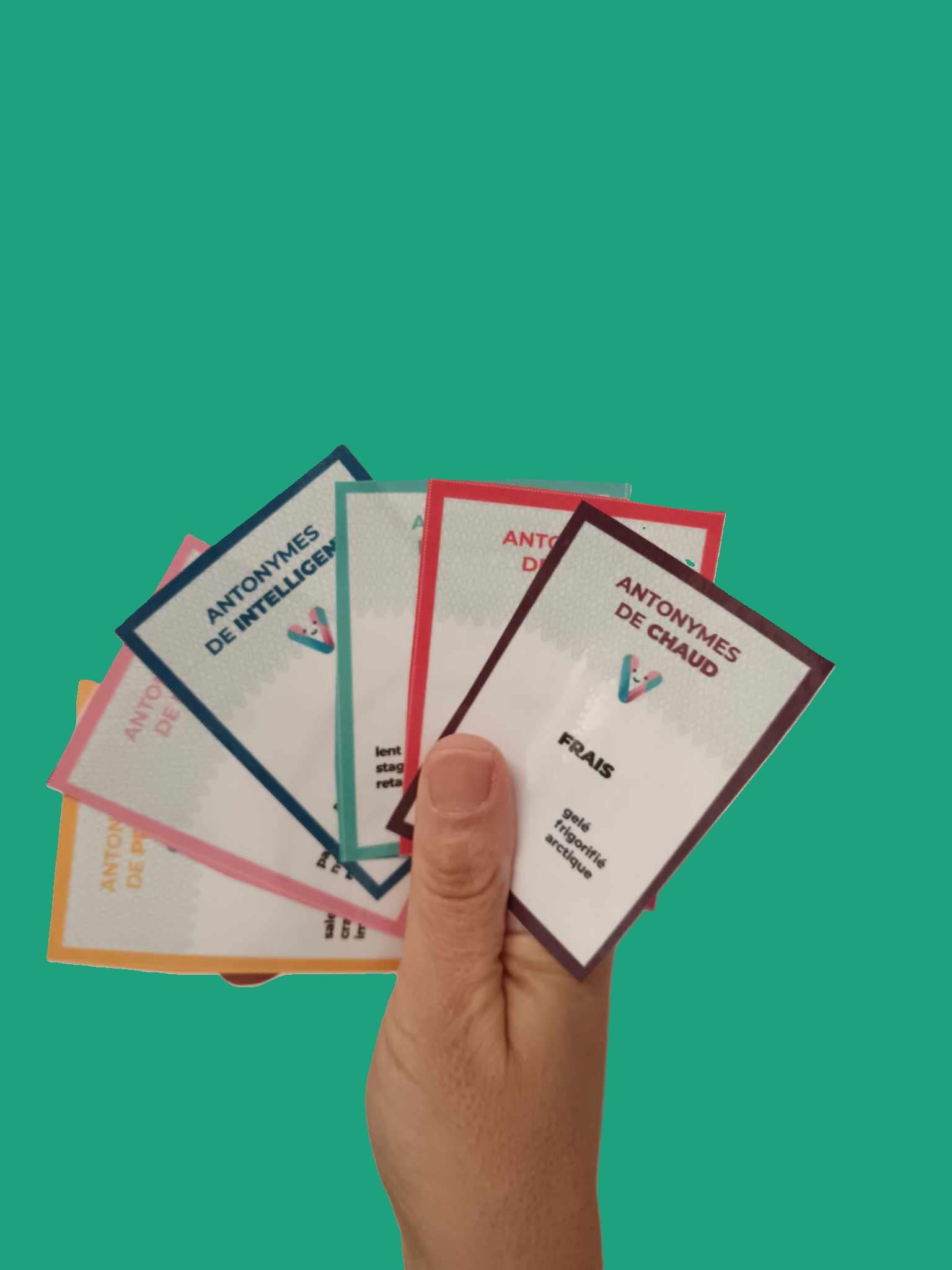 đ Jeu de 7 familles â Les antonymes
