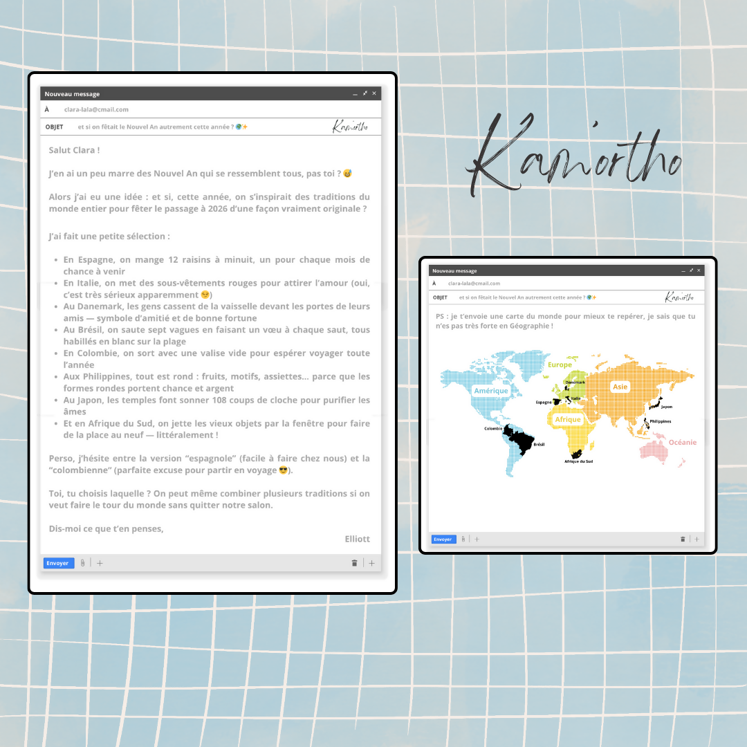 Mail : un Nouvel An original