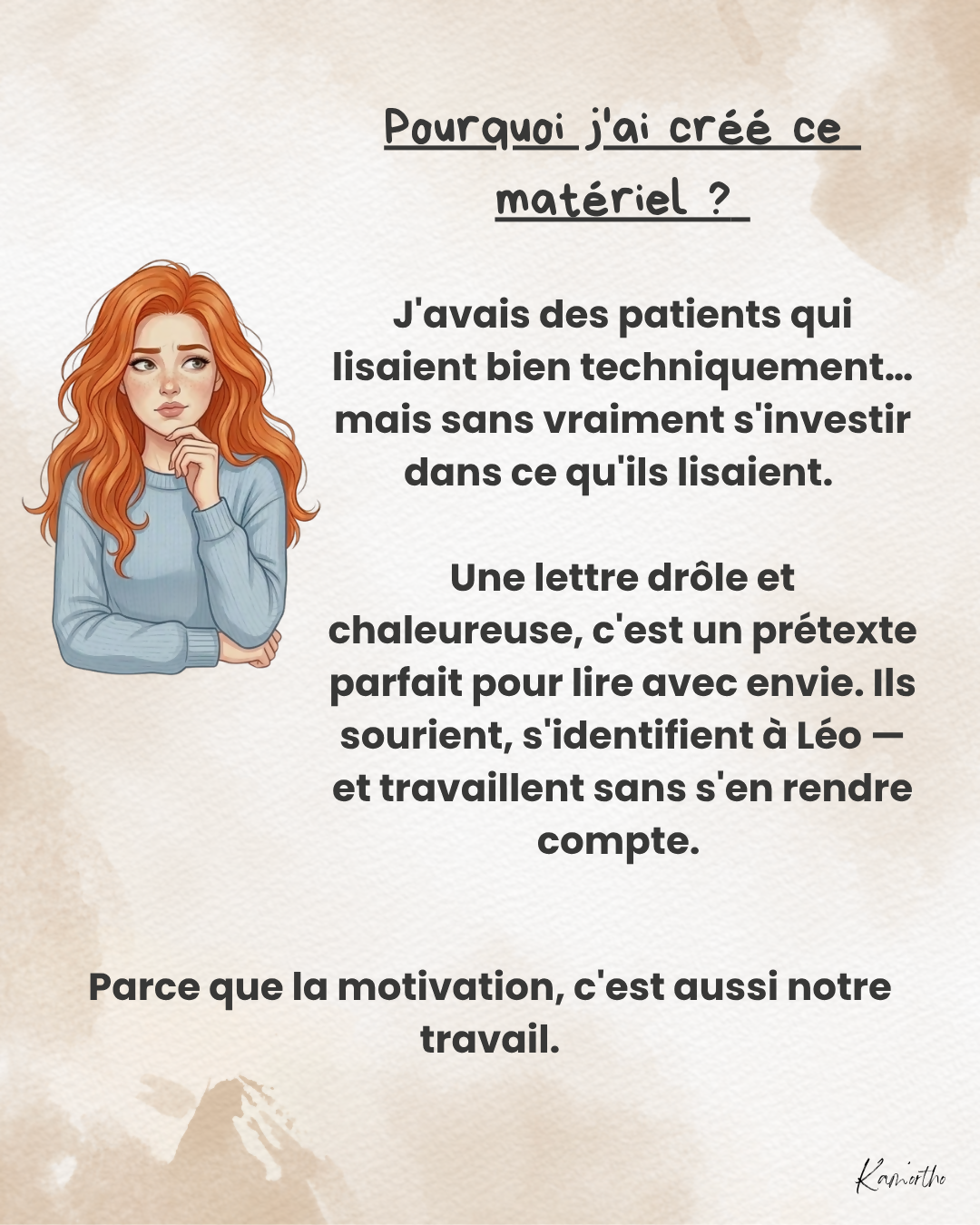 Lettre - J&