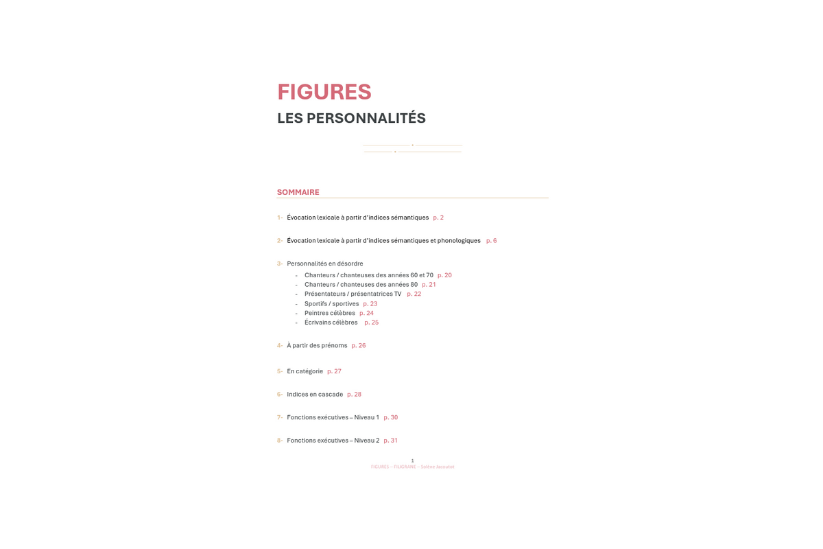 FIGURES - Personnalités
