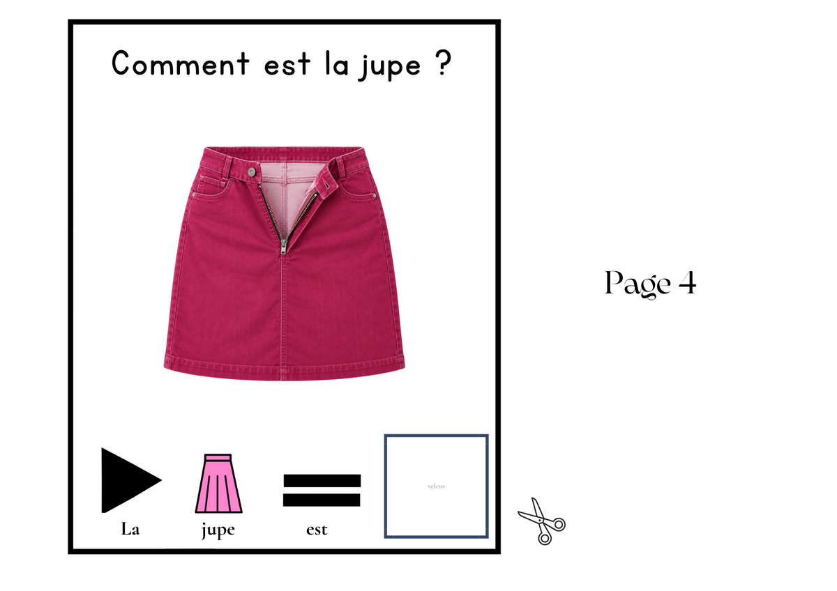 Livre Adapté en CAA, Adjectif "Ouvert"